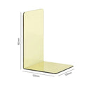 PureStack - Skridsikker bogstøtte i klar akryl til hjemmet og kontoret