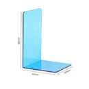 PureStack - Skridsikker bogstøtte i klar akryl til hjemmet og kontoret