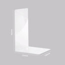 PureStack - Skridsikker bogstøtte i klar akryl til hjemmet og kontoret