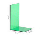 PureStack - Skridsikker bogstøtte i klar akryl til hjemmet og kontoret