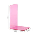 PureStack - Skridsikker bogstøtte i klar akryl til hjemmet og kontoret