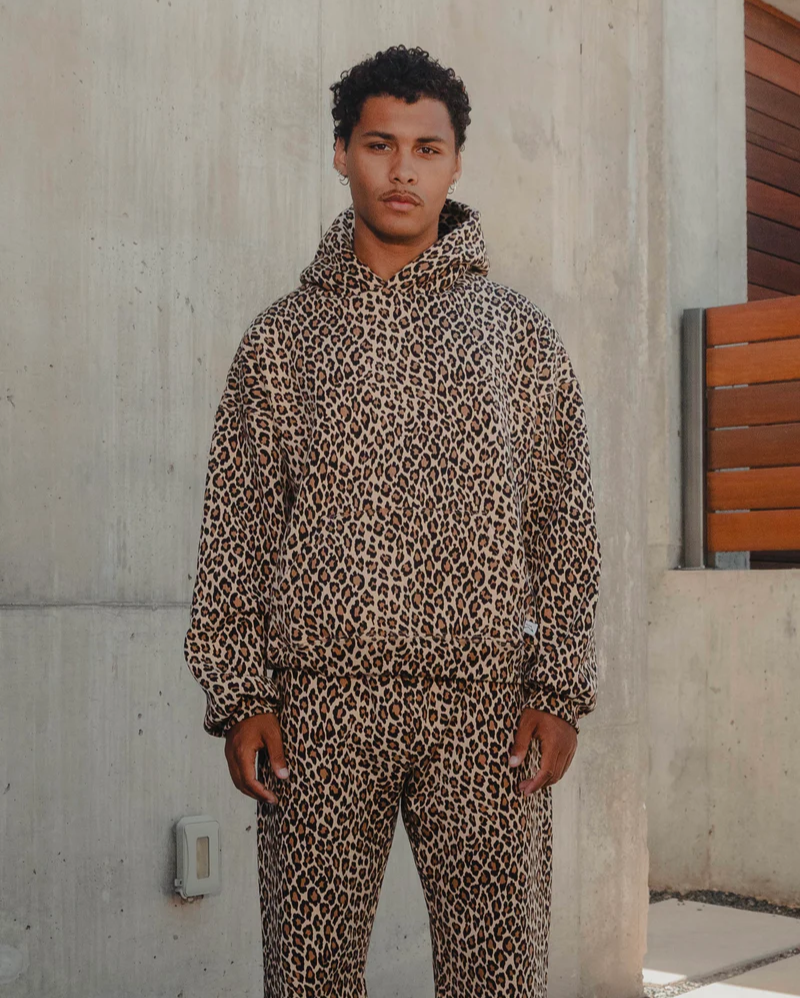 Luca - sweatshirt med trykt design og afslappet pasform