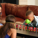 FrogFlip – Kort vend maske spilsæt med pop-out tungekaster og matchende kort