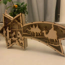 FestiveGlow - LED Træstjerne Lampe til Julepynt