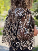 Ellie - Kortærmet Moderigtig Afslappet Cardigan