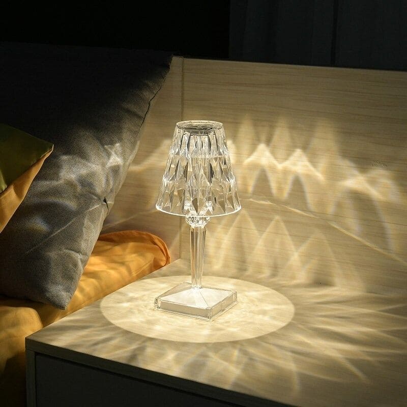 GlowSphere – Genopladelig bordlampe med USB opladning og justerbart lys