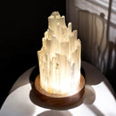 GlowNest – Mini magnetisk ildfluelampe med valnøddetræsbund og beroligende stemningslys