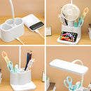 GlowNest – LED skrivebordslampe med integreret penholder