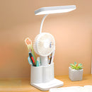 GlowNest – LED skrivebordslampe med integreret penholder