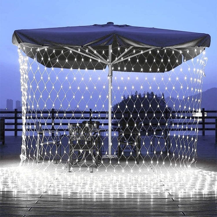 GlowNet – LED netlyskæde med vandtæt design og justerbare lystilstande
