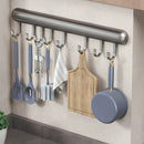 KitchenRack – Vægmonteret Køkkenorganizer med Kompakt Opbevaringsdesign