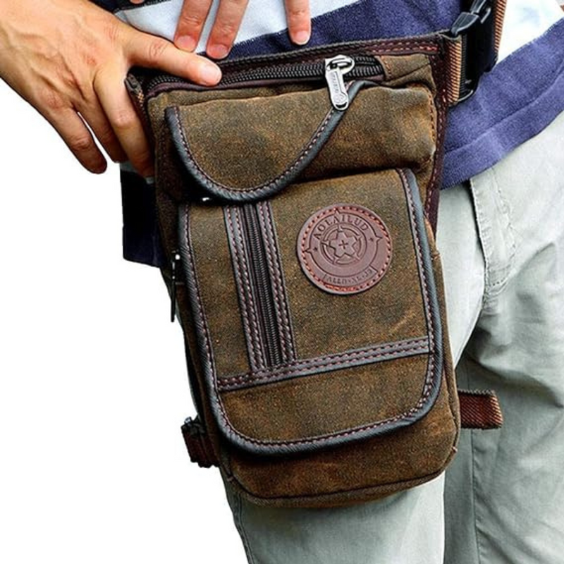 NomadGrip - Vandtæt bentaske med flere rum og justerbart design