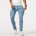 Adam - stilfuld lastbukser med flere lommer og slank pasform design