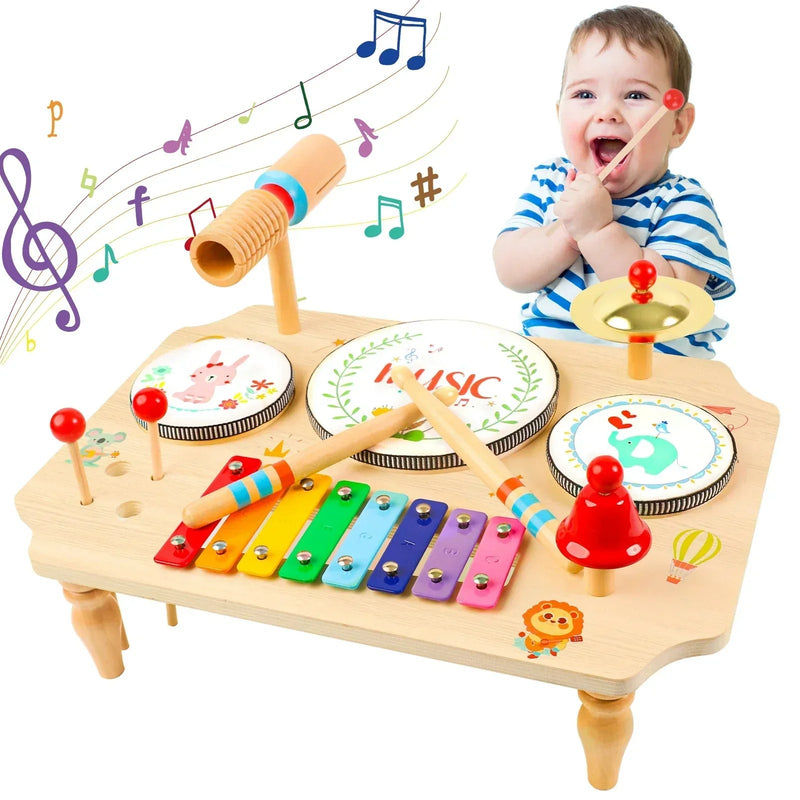 SoundStar - Musikinstrumentsæt til børn med smukt design