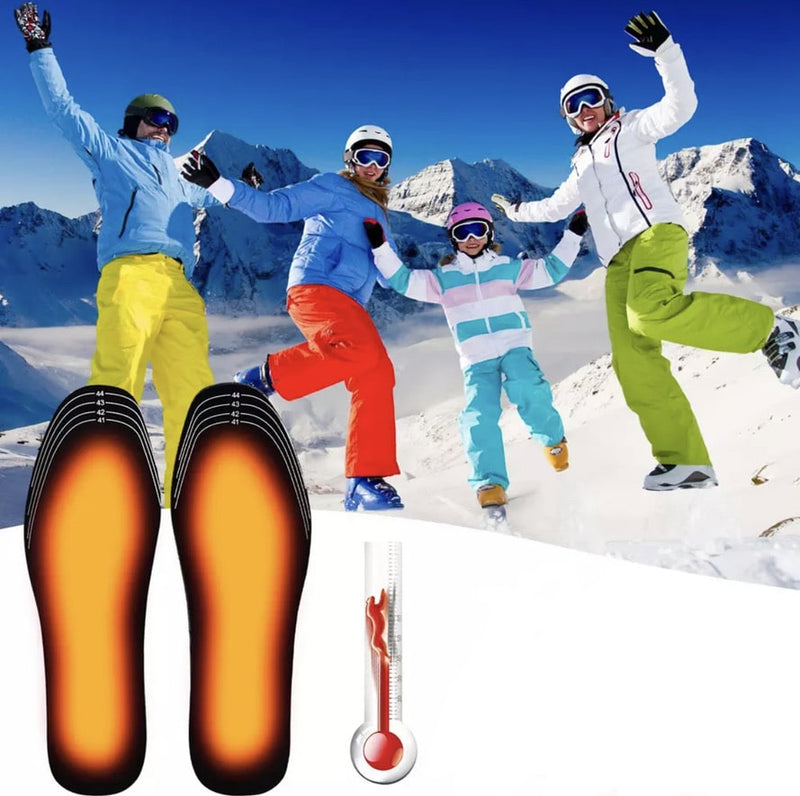 ThermoFeet – USB genopladelige fodvarmende indlægssåler med jævn varmefordeling