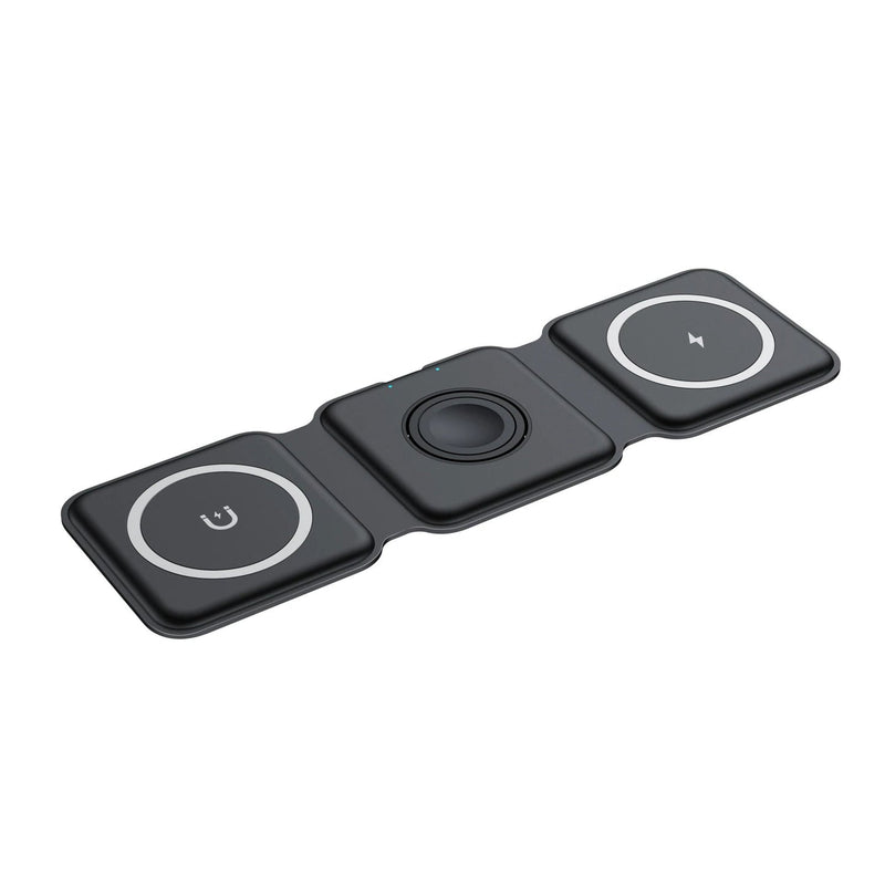VoltNest – 3 i 1 foldbar oplader med trådløs og kompakt størrelse