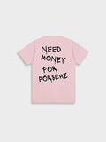 Zoe – Printet let T-shirt med rund hals og korte ærmer