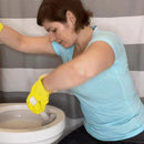 CleanBend – Fleksibel toiletbørste med hurtigtørrende holder og dyb rækkevidde