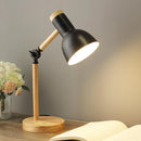 NordicGlow - Elegant Justerbar Skrivebordslampe Med Skandinavisk Design