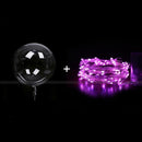 GlowFest – Gennemsigtige LED-balloner med langtidsholdbare lys til fester og begivenheder