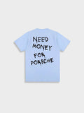 Zoe – Printet let T-shirt med rund hals og korte ærmer