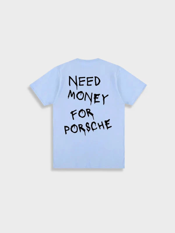 Zoe – Printet let T-shirt med rund hals og korte ærmer
