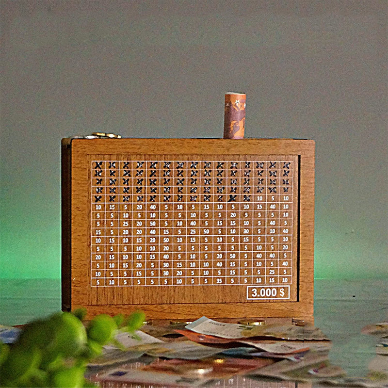 SaveMate – Sparegris med digitalt display og lommeregnerdesign