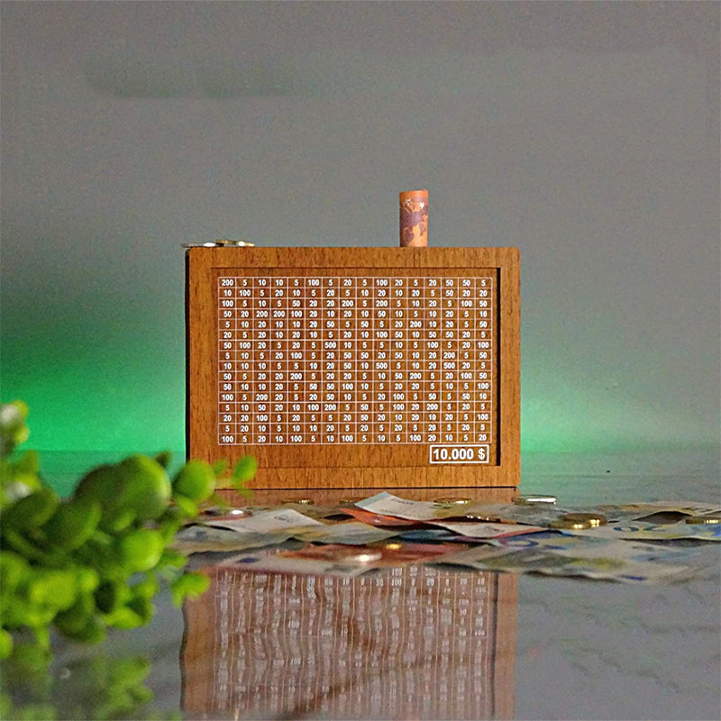 SaveMate – Sparegris med digitalt display og lommeregnerdesign