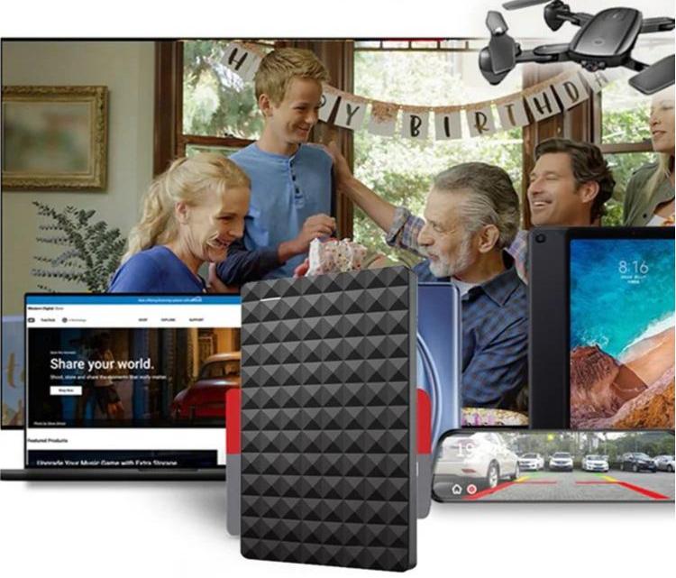 DataVault – Bærbar Harddisk 1TB