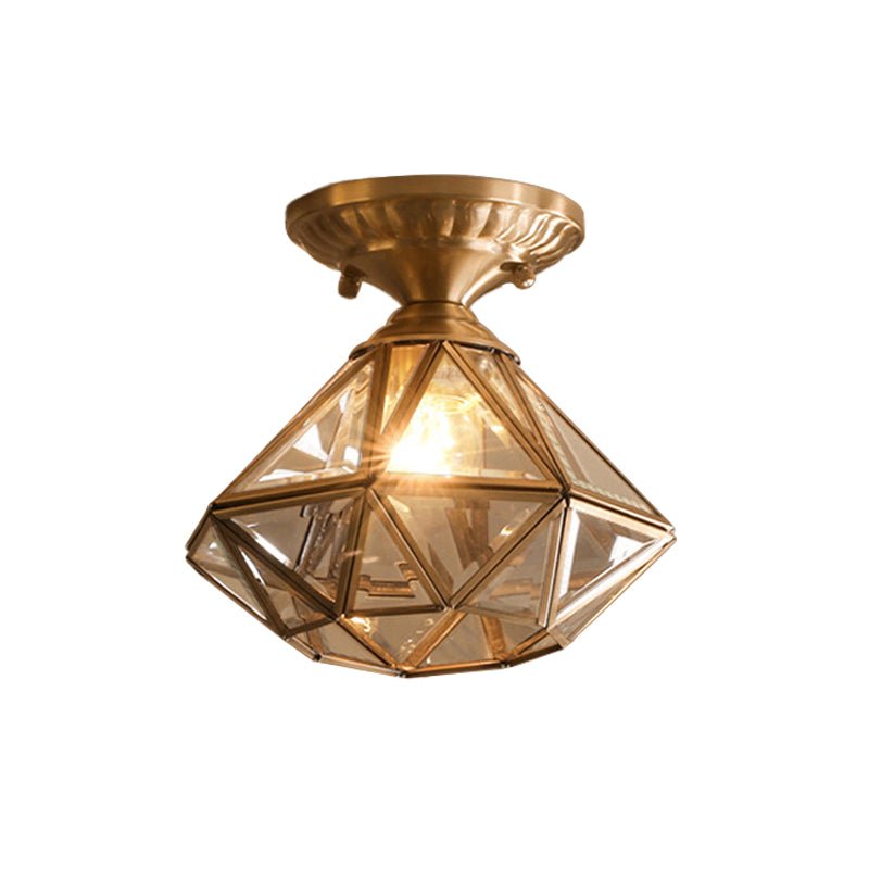 LumaNest – Unikt formet loftslampe med elegant glasdesign