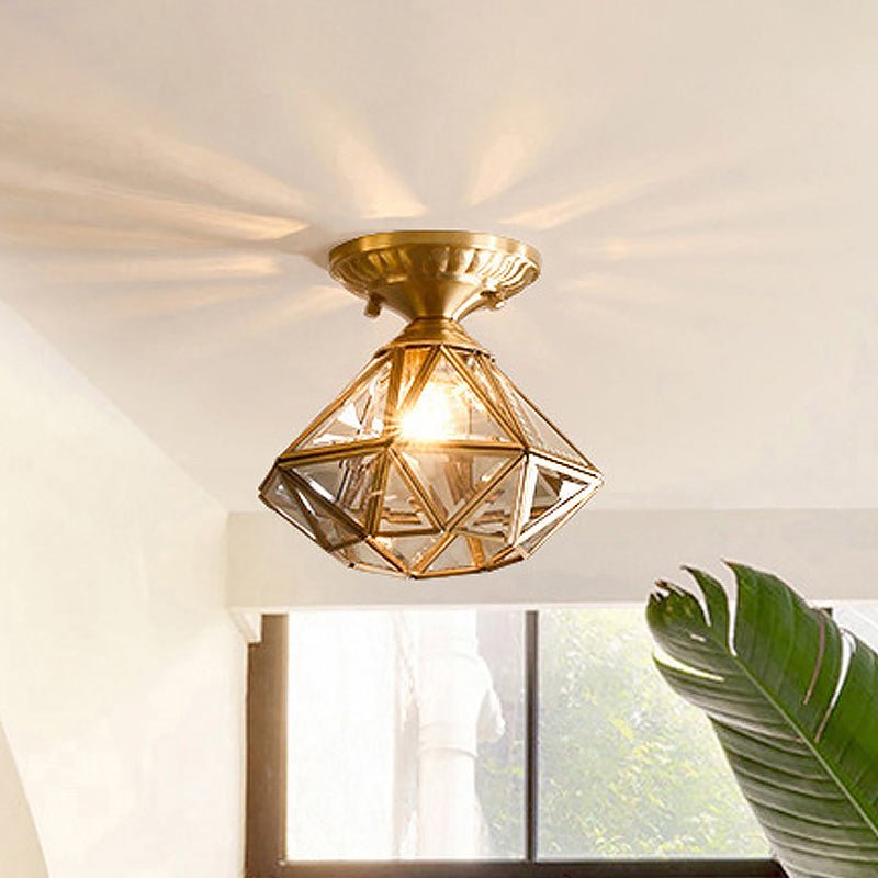 LumaNest – Unikt formet loftslampe med elegant glasdesign