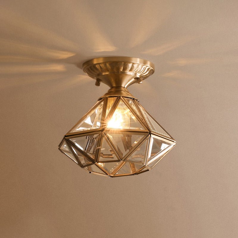LumaNest – Unikt formet loftslampe med elegant glasdesign