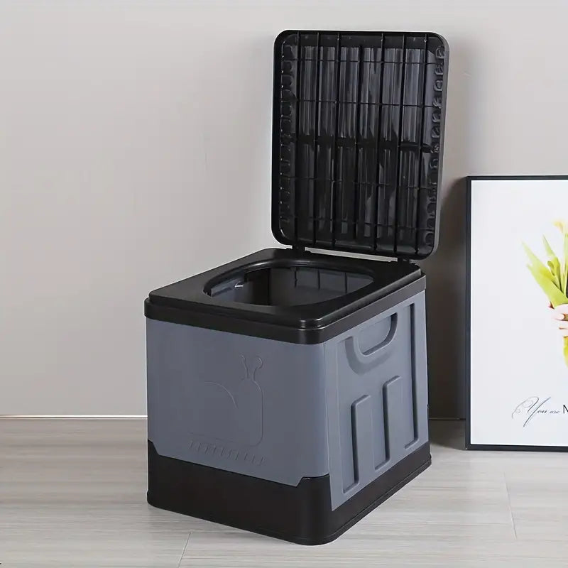 GoComfort – Bærbart foldetoilet med anti-lugt sammenklappelig opbevaring