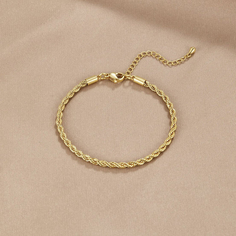 Brooke – Elegant flettet armbånd med justerbar pasform