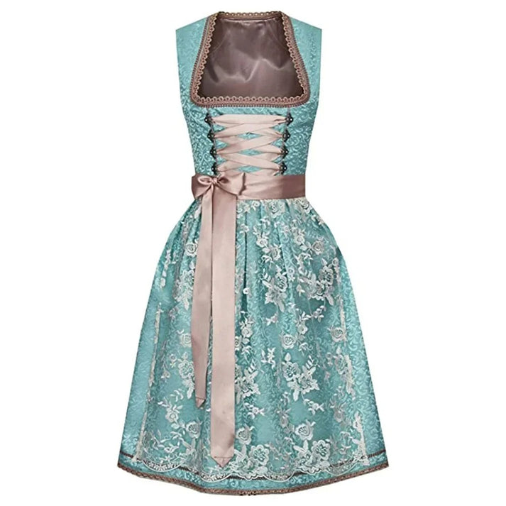 Agnes - Kortærmet dirndl kostume til oktoberfest