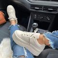 Ella – Stilfulde plateausneakers med let sål og klassisk design
