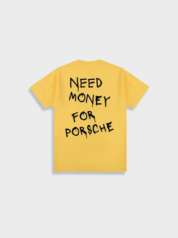 Zoe – Printet let T-shirt med rund hals og korte ærmer