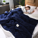 FleeceDet fineste tredobbelt tykke tæppe til efterår og vinter!